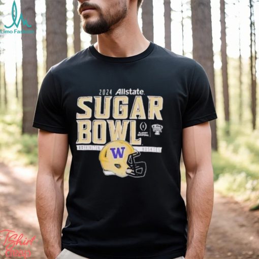 2024 Sugar Bowl Washington Huskies Helmet College Football Bowl 23 24 Unisex T Shirt