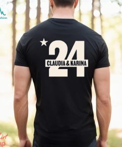 24 Claudia And Karina Logo Shirt