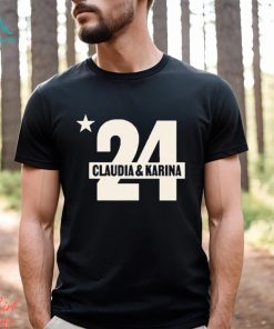 24 Claudia And Karina Logo Shirt