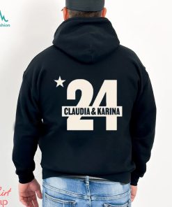 24 Claudia And Karina Logo Shirt