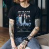 28 Years 1995 – 2023 NSYNC Thank You For The Memories Unisex T Shirt