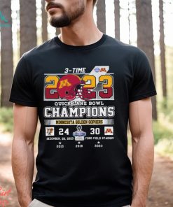 3 Time Quick Lane Bowl Champions Minnesota Golden Gophers Shirt, hoodie, sweater, long sleeve and tank top 3 Time Quick Lane Bowl Champions Minnesota Golden Gophers Shirt
