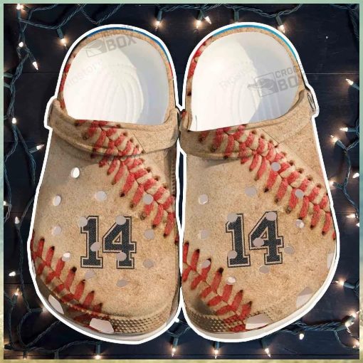 3D Baseball Ball Crocs For Batter