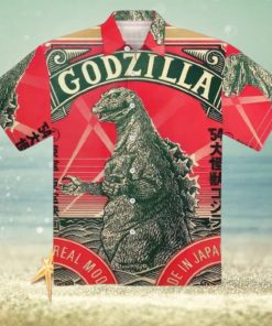 3D King Of Monster Toho Godzilla Hawaiian Shirt