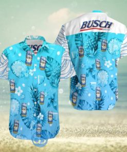 3D LitmusBusch Light Bud Light Blue For Beer Lover Hawaiian Shirt