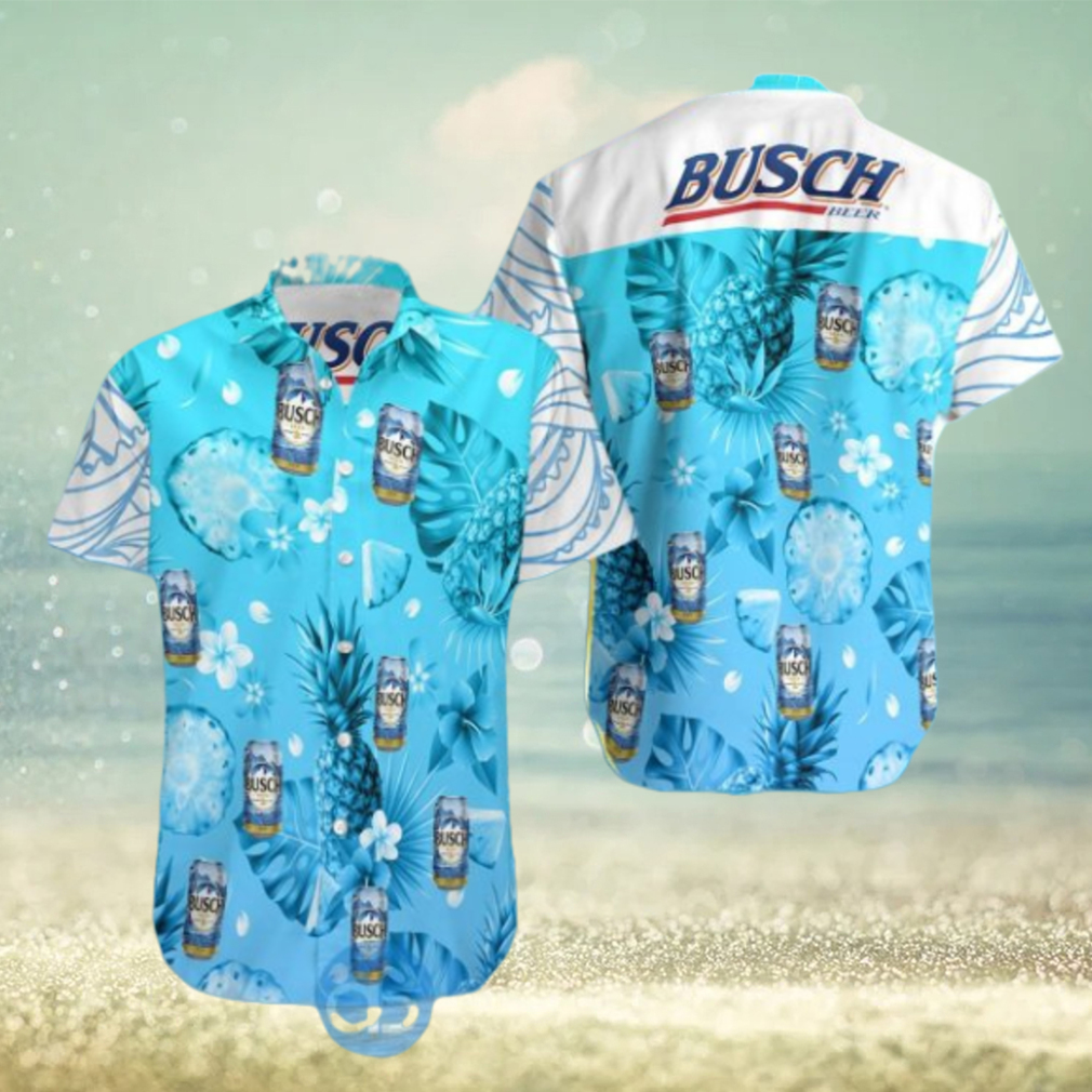 3D LitmusBusch Light Bud Light Blue For Beer Lover Hawaiian Shirt 3D LitmusBusch Light Bud Light Blue For Beer Lover Hawaiian Shirt