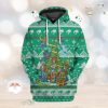 Personalized Name Boston Celtics 17x Champions City Background Green Hoodie Sweatshirt 3D