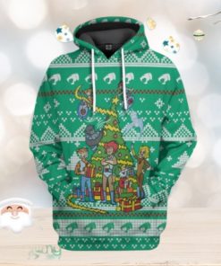 3D Santa Christmas Hoodie 3D All Over Print