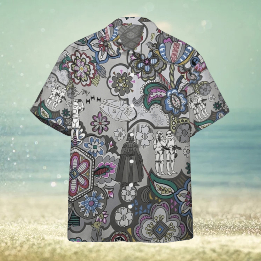 3D Star Wars Bandana Custom Gray Pattern Hawaiian Shirt Style Gift For Men And Women 3D Star Wars Bandana Custom Gray Pattern Hawaiian Shirt Style Gift For Men And Women
