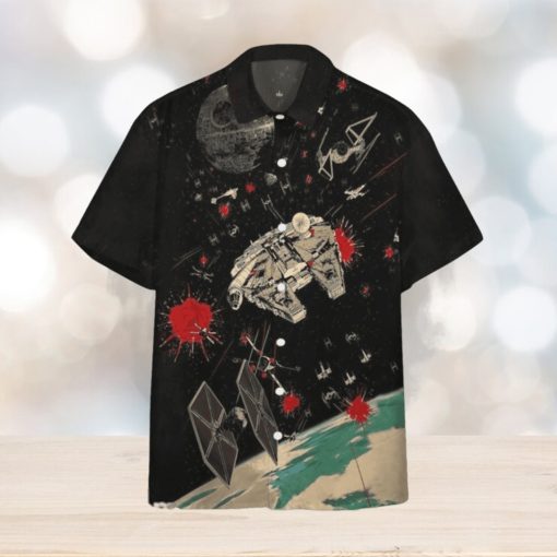 3D Star Wars Spaceships Custom Short Sleeves Shirt Style Gift For Men And Women