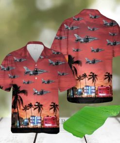 40th Flight Test Squadron 3247th Test Squadron F 16A Fighting Falcon Hawaiian Shirt