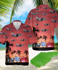 40th Flight Test Squadron 3247th Test Squadron F 16A Fighting Falcon Hawaiian Shirt