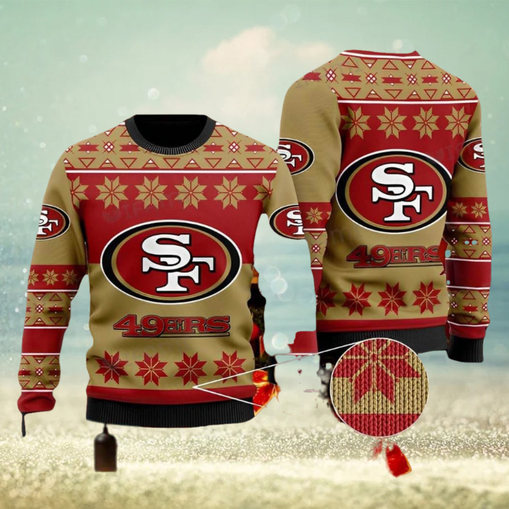 San francisco clearance 49ers christmas sweater