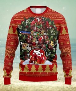 49ers Ugly Sweater Christmas Tree San Francisco 49ers Gift