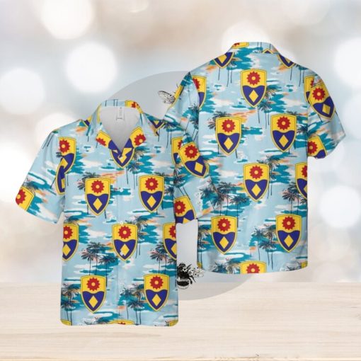 49th Military Police Brigade California Summer Beach Gift 3D Hawaiian Shirt