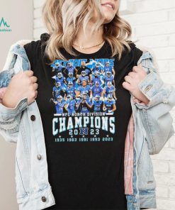 5 Time NFC North Division Champions Detroit Lions Football Team Shirt