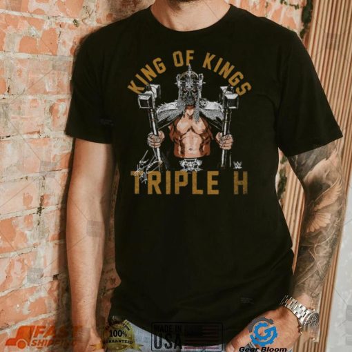 500 Level Black Triple H King Of Kings  T Shirt
