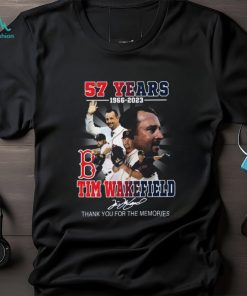 57 Years 1966 – 2023 Tim Wakefield Thank You For The Memories T Shirt