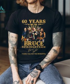 60 Years 1964 – 2024 Bruce Springsteen Thank You For The Memories T Shirt