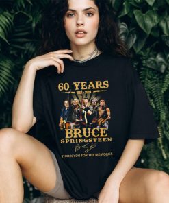 60 Years 1964 – 2024 Bruce Springsteen Thank You For The Memories T Shirt