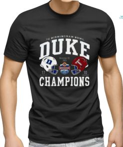76 Birmingham Bowl Duke Blue Devils Champions 2023 Shirt