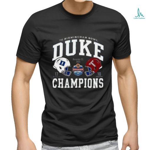 76 Birmingham Bowl Duke Blue Devils Champions 2023 Shirt
