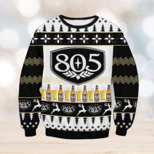 805 Beer Ugly Christmas Sweater