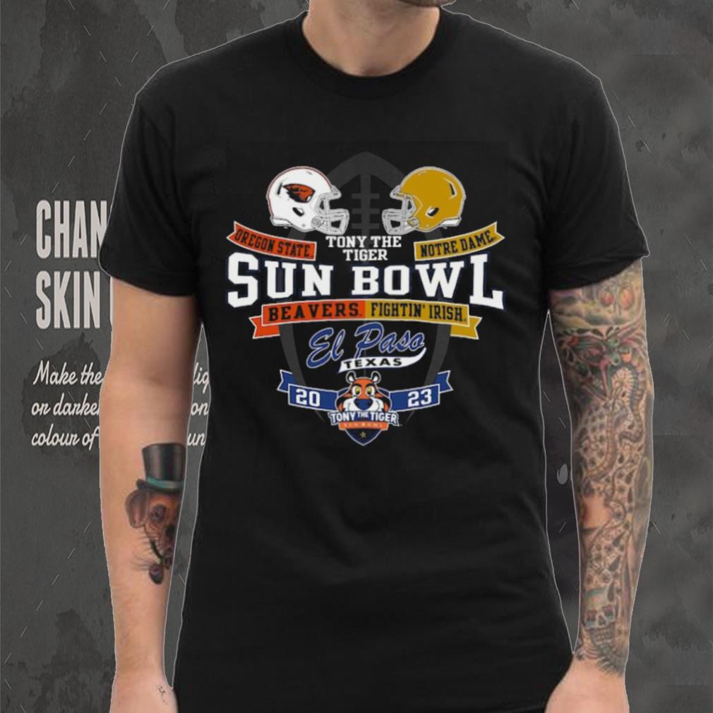 84 Black Oregon State Beavers vs. Notre Dame Fighting Irish 2023 Sun Bowl T Shirt 84 Black Oregon State Beavers vs. Notre Dame Fighting Irish 2023 Sun Bowl T Shirt