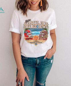 90th Capital One Orange Bowl Georgia Bulldogs vs Florida State Seminoles 2023 Matchup shirt