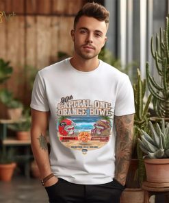 90th Capital One Orange Bowl Georgia Bulldogs vs Florida State Seminoles 2023 Matchup shirt