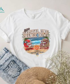 90th Capital One Orange Bowl Georgia Bulldogs vs Florida State Seminoles 2023 Matchup shirt