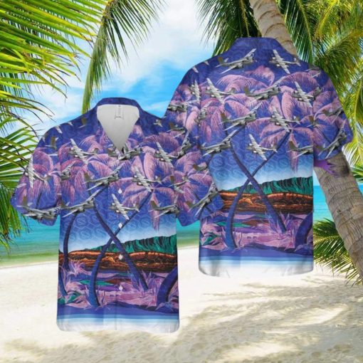 A 26 Invader US Air Force Summer Beach Gift 3D Hawaiian Shirt