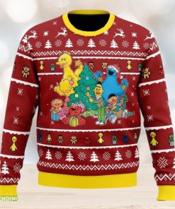 A Sesame Street Christmas Sesame Street Ugly Christmas Sweater Funny Gift Ideas Christmas