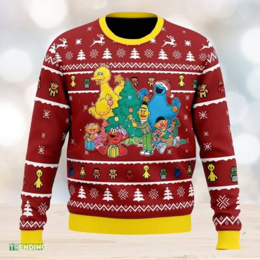 A Sesame Street Christmas Sesame Street Ugly Christmas Sweater Funny Gift Ideas Christmas