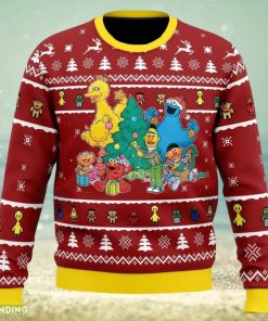 A Sesame Street Christmas Sesame Street Ugly Christmas Sweater Funny Gift Ideas Christmas