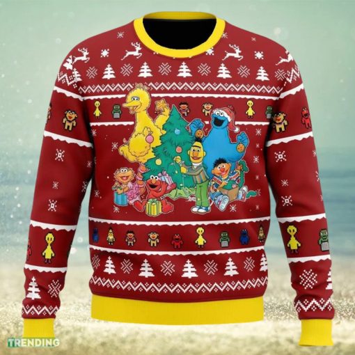 A Sesame Street Christmas Sesame Street Ugly Christmas Sweater Funny Gift Ideas Christmas