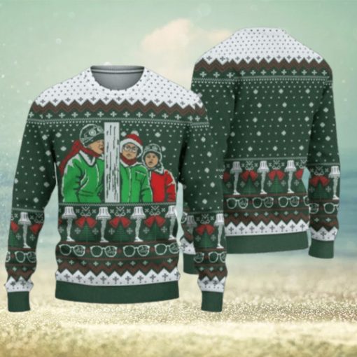 A Xmas Story Triple Dog Movie Ugly Christmas Sweater