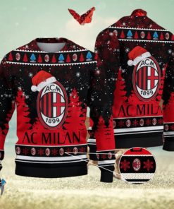AC Milan Ugly Christmas Sweater, Ugly Sweater, Christmas Sweaters