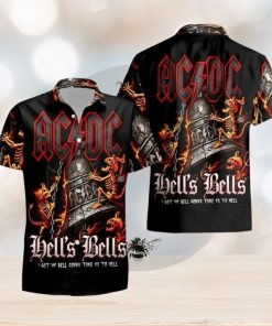 ACDC Music Lover I Got My Bell Gonna Take Ya To Hell ACDC Hawaiian Shirt