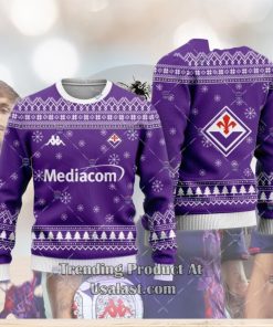 ACF Fiorentina 2023 24 Ugly Christmas Sweater