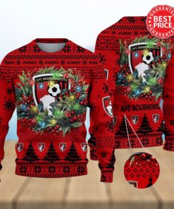 AFC Bournemouth Premier League Laurel Wreath Ugly Christmas Sweater
