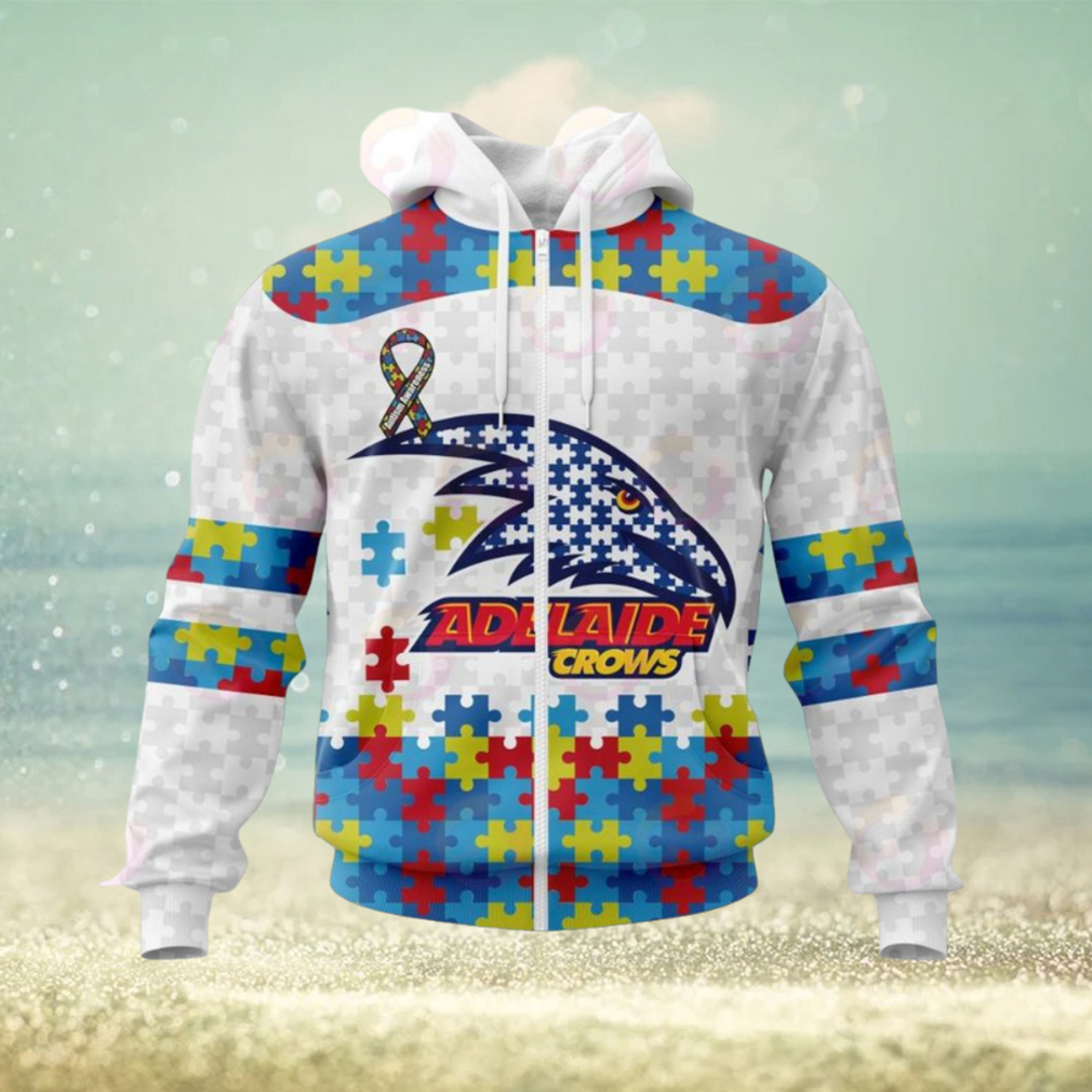 Autism zip up clearance hoodie