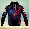 NRL Wests Tigers Custom Name Number x The Simpsons 2020 Halloween Jersey Zip Up Hoodie