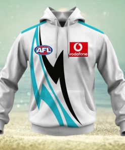 AFL Port Adelaide Custom Name Number 2009 Clash Guernsey Pullover Hoodie