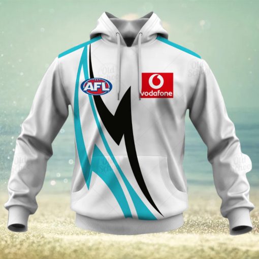 AFL Port Adelaide Custom Name Number 2009 Clash Guernsey Pullover Hoodie