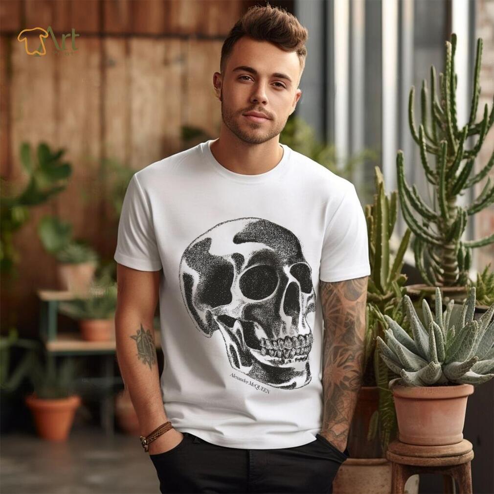 Alexander mcqueen cheap skull shirt