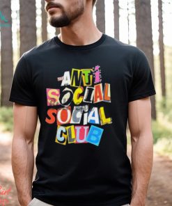 ANTI SOCIAL CLUB TORN PAGES OF OUR STORY BLACK T SHIRT