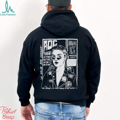 AOC The Right to Fight Zine Shirt