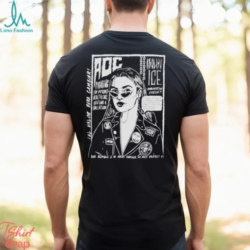 AOC The Right to Fight Zine Shirt