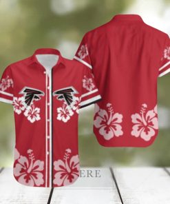 ATLANTA FALCONS HIBISCUSAND LIMITED EDITION HAWAIIAN SHIRT FOR MEN AND WOMEN